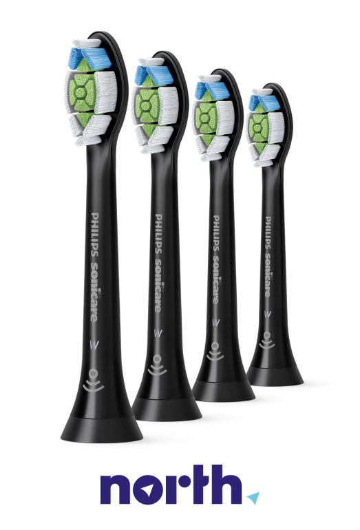 Końcówki Sonicare (4szt.) W2 Optimal White HX606411 do szczoteczki do zębów Philips HX6100,0
