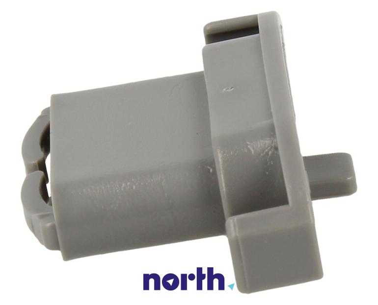 Tylny ogranicznik prowadnicy kosza górnego do zmywarki do Samsung DW60M6050BB/EE,4