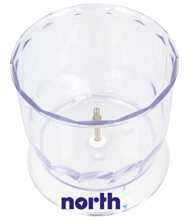 Pojemnik rozdrabniacza do blendera ręcznego do Braun MQ9027X,2