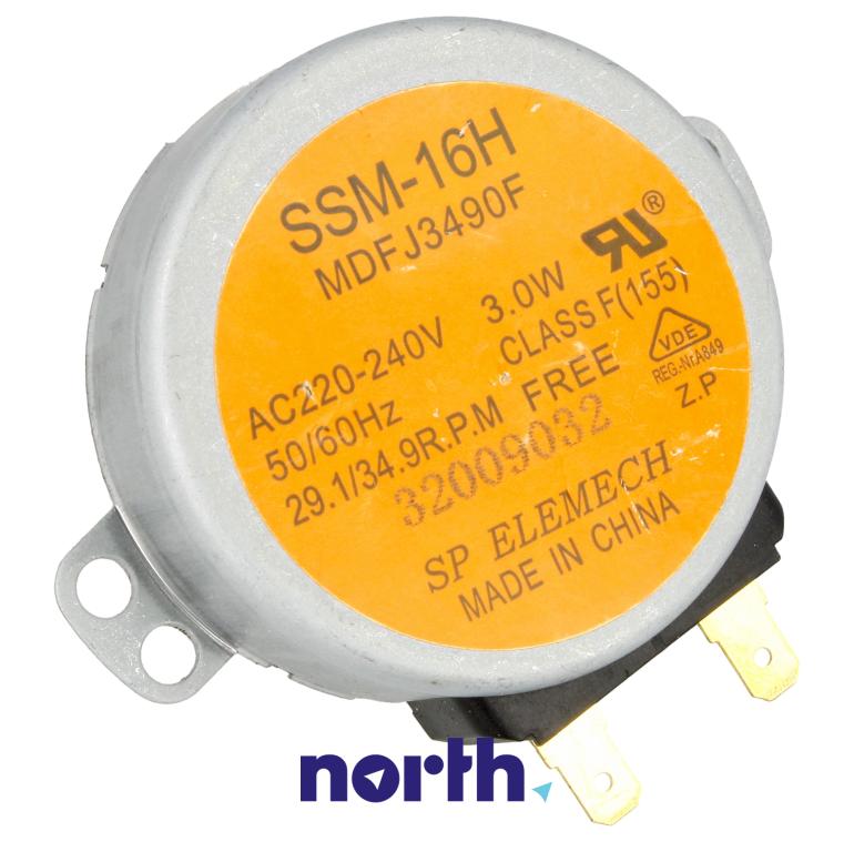 Silnik napędowy talerza do mikrofalówki do Samsung NQ50H5537KB/EO,0
