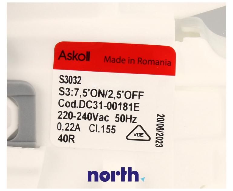 Pompa odpływowa kompletna do pralki WW80K6414QX/EO (Samsung),6