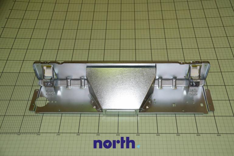 Łącznik tylny obudowy z zawiasami i kominem do kuchenki do Amica 52GE3.43ZPTA(W)ECO,0