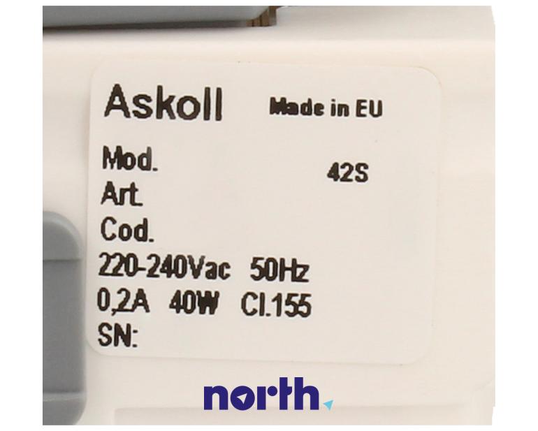 Pompa odpływowa kompletna do pralki WD15G421GB/04 (Siemens),6