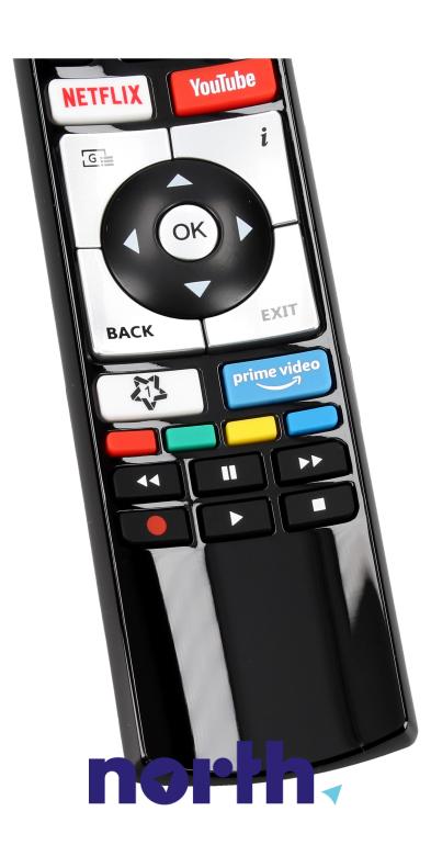 Pilot uniwersalny do telewizora do Hitachi 40HK6W64,3