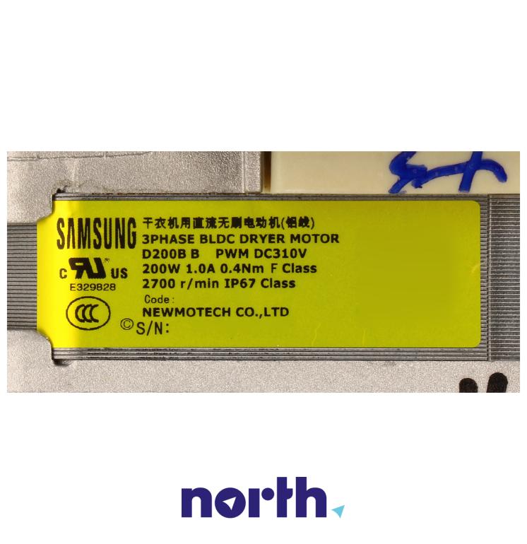 Silnik do suszarki do Samsung DV90T5240AW/S3,6