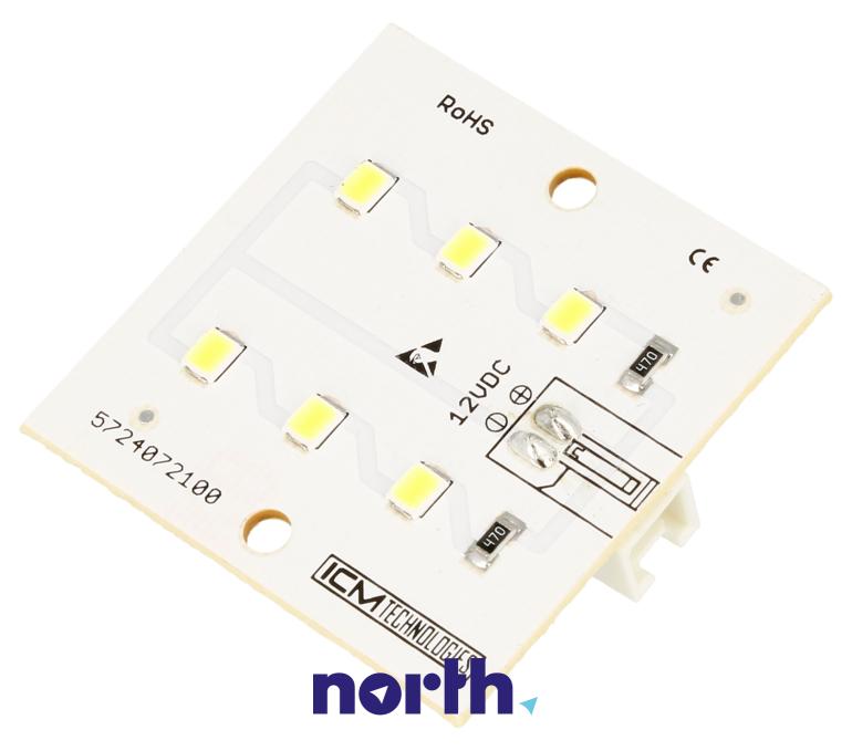 Płytka z diodami LED do lodówki Beko RCNA340K20XP,0