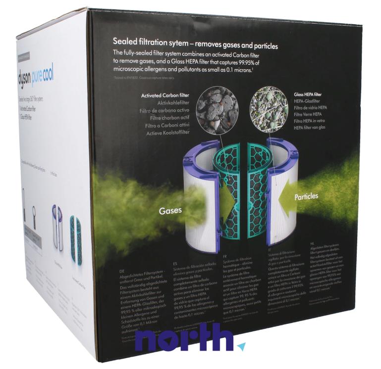 Filtr zintegrowany do oczyszczacza powietrza Dyson TP04,1