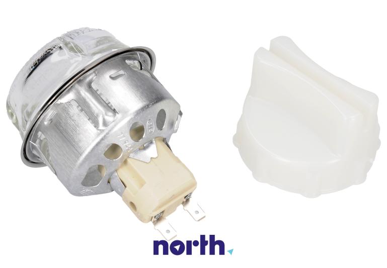 Lampka kompletna z żarówką i osłoną do piekarnika do Siemens HB36AB560/01,1