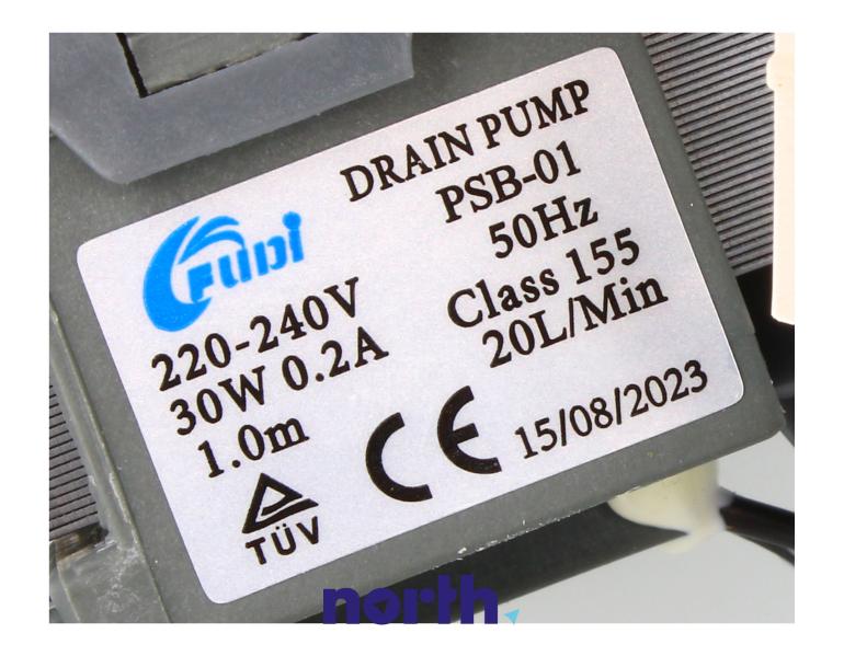 Pompa odpływowa do zmywarki do Amica ZWM 676 W,3