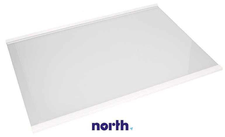 Półka szklana z ramkami do chłodziarki 48.5x34.3x0.3 Indesit LI7 SN1E X,0