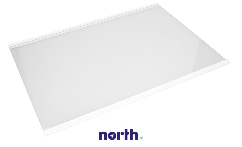 Półka szklana z ramkami do chłodziarki 48.5x34.3x0.3 Indesit LI7 SN1E X,1
