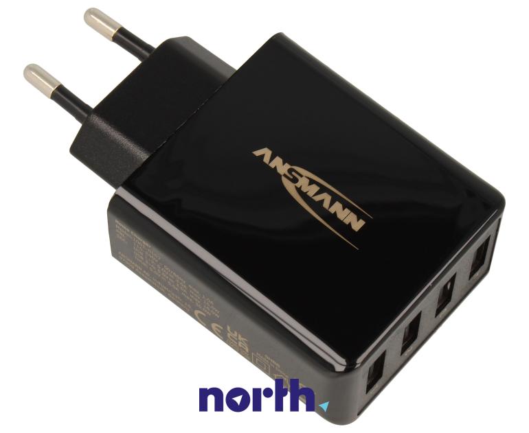 Ładowarka sieciowa z 4 gniazdami USB do smartfona do Samsung S8,1