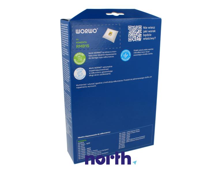 Worki do odkurzacza do Rowenta RS262A,2