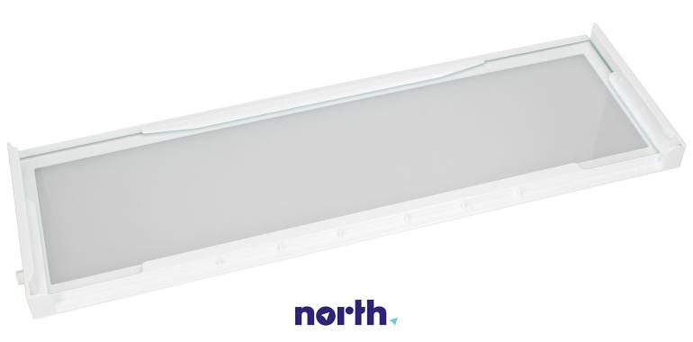 Mała półka szklana z ramką tylna 45.7x15.6 LG GBB60PZMFS,1