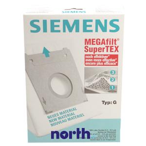 Worki 00461884 do odkurzacza Siemens VS06G2200/03,1