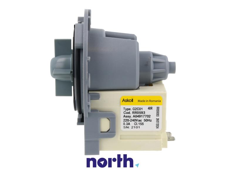 Silnik pompy odpływowej do pralki Electrolux EW7F447WI,2