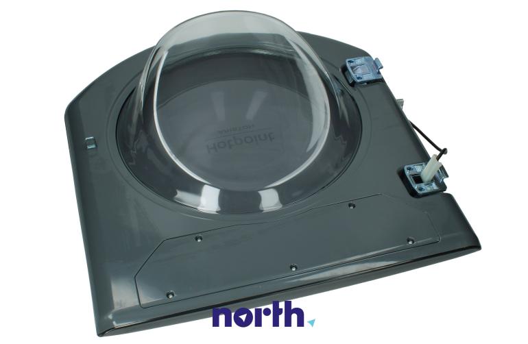 Drzwi przednie bez zawiasu do pralki Hotpoint Ariston AQS73D29EUB,2