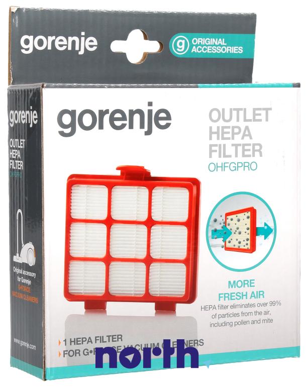 Filtr HEPA wylotowy do odkurzacza do Gorenje VCEA23GPRBU,0