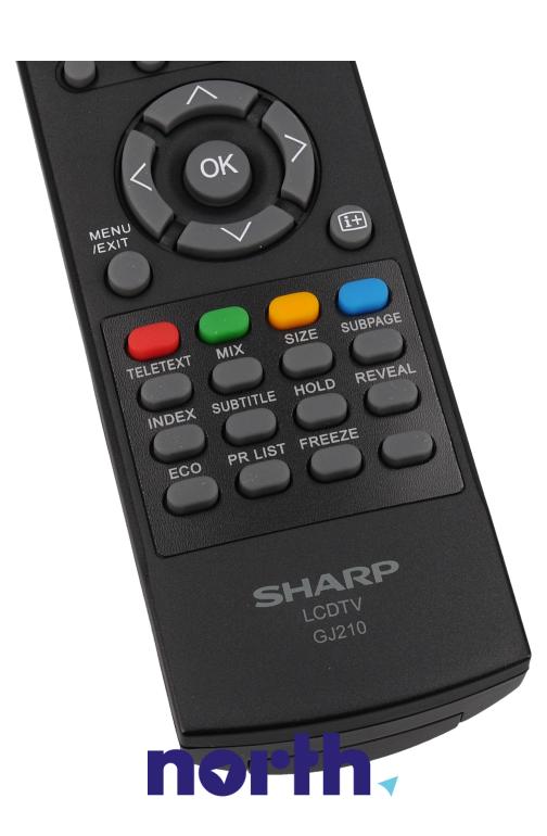 Pilot do telewizora LC-26SH7E/BK Sharp,4