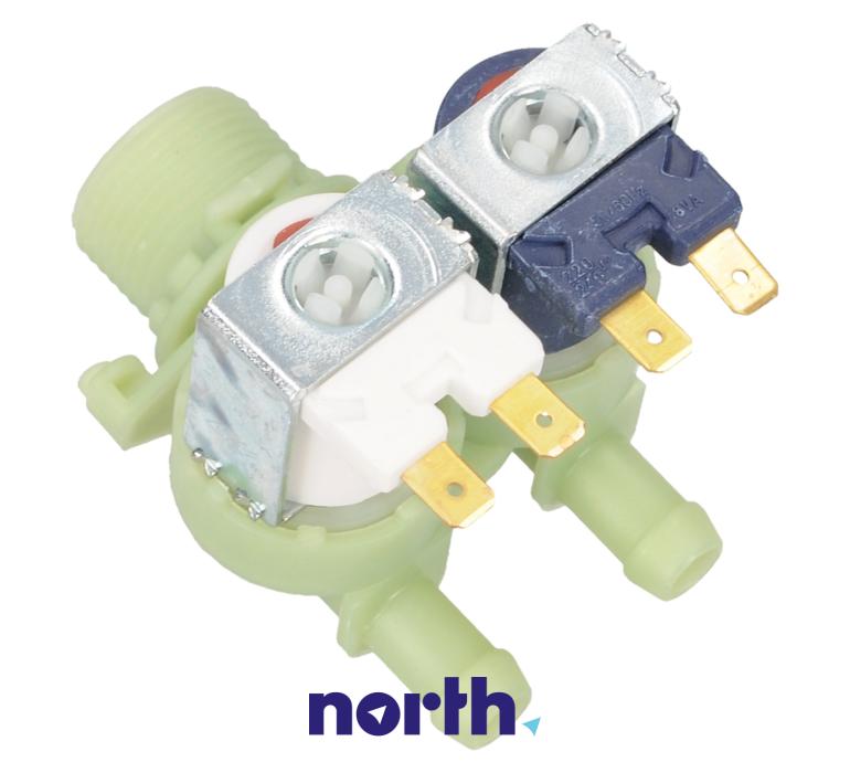 Elektrozawór podwójny do pralki Hoover HN 6135-86S,2