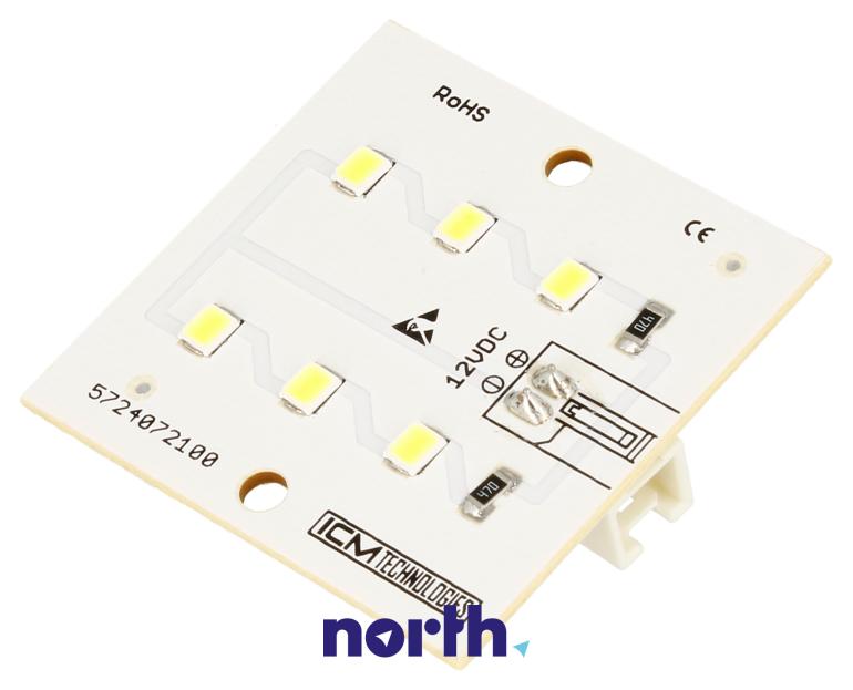 Płytka z diodami LED do lodówki Beko RSNE 445 E 33 X,0