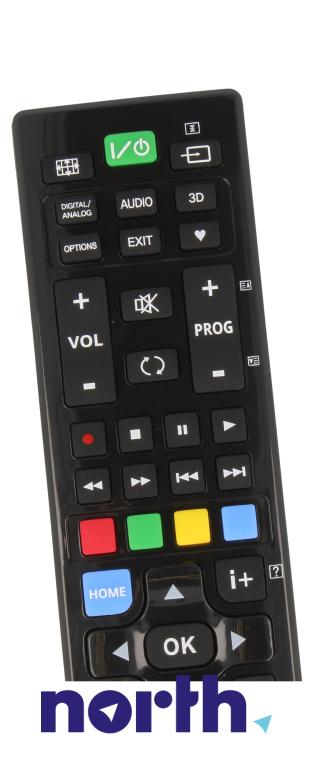 Pilot uniwersalny do telewizora do Sony KDL-50W756C,1