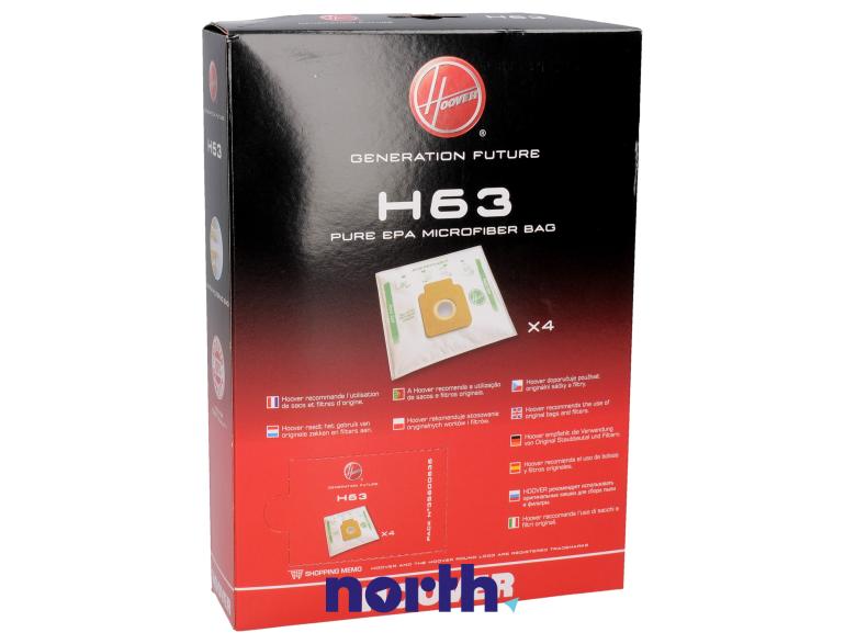 Worki do odkurzacza do Hoover TFS 5201 B 011,2