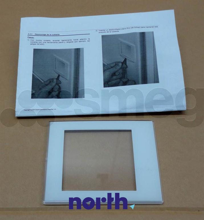 Odbłyśnik listwy LED do lodówki Bosch KGN36XW24E01,0