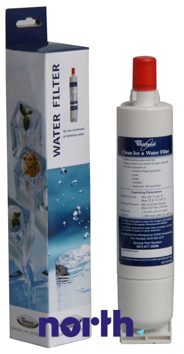 Filtr wody SBS002 do Whirlpool WSC5555 A+X,1