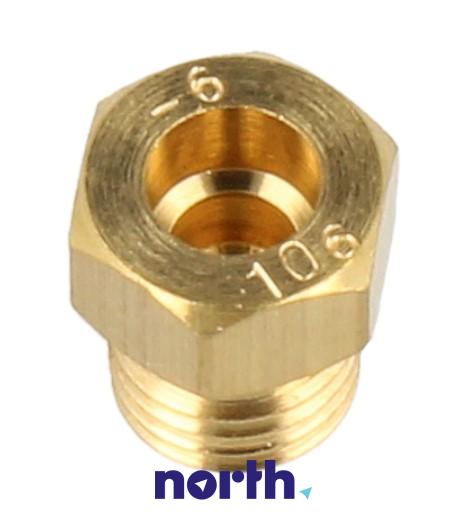 Dysza gaz ziemny 1.06mm Sabaf do kuchenki do Indesit K3G56(W)/U,0