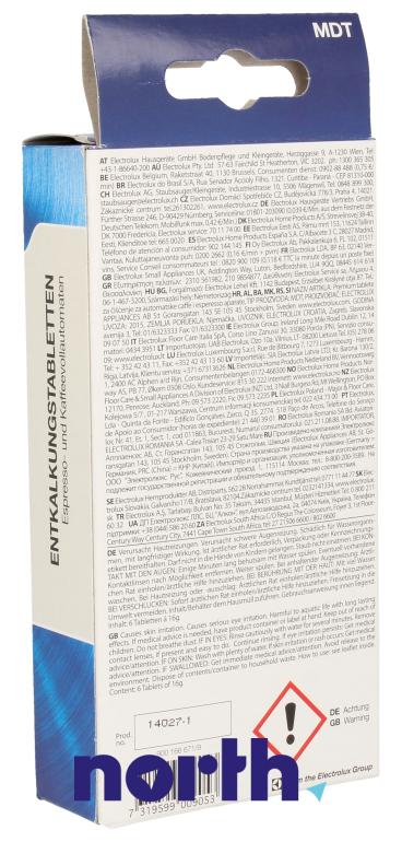 Środek (tabletki) do do odkamieniania ekspresu do kawy MDT 96g,1