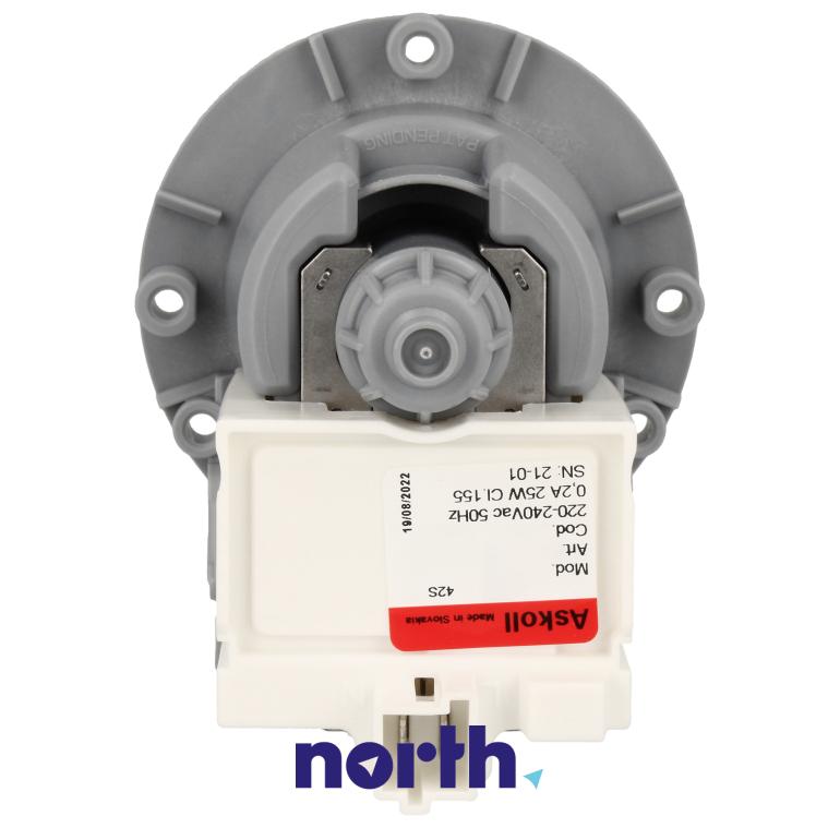 Silnik pompy odpływowej do pralki Samsung WF1702WSW/XEP,4