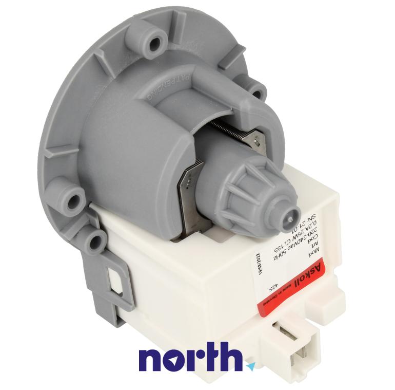 Silnik pompy odpływowej do pralki Samsung WF-F1061GW,1
