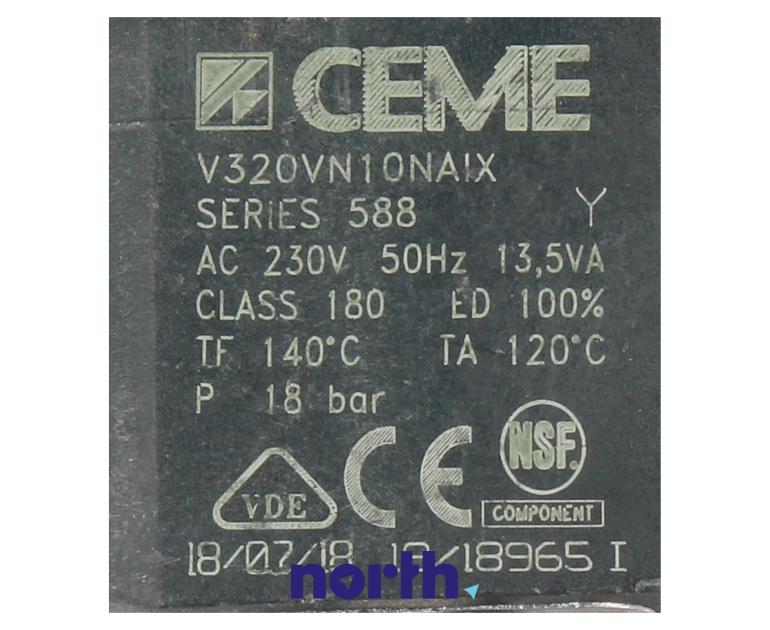 Elektrozawór do ekspresu do Bauknecht KMT 9145 PT,3