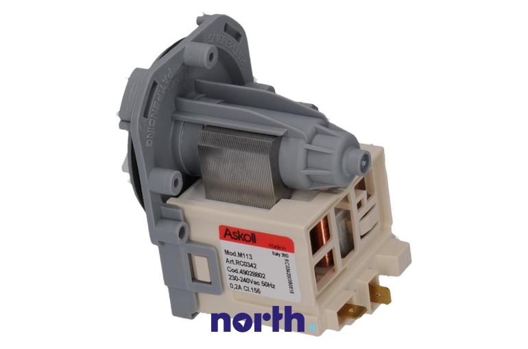 Silnik pompy odpływowej do zmywarki Siemens SN25302/03,0