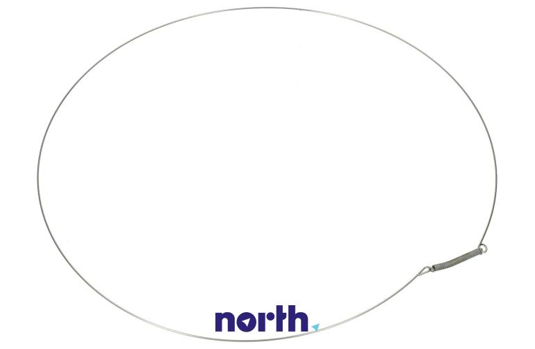 Obejma przednia fartucha drzwi do pralki Samsung WW80K6414QX/EO,0