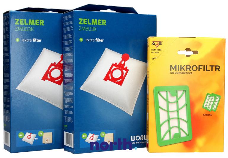 Worki do odkurzacza do Zelmer ZVC425HM,0