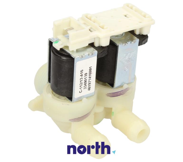 Elektrozawór podwójny do pralki Whirlpool AWOC842830PBL,2