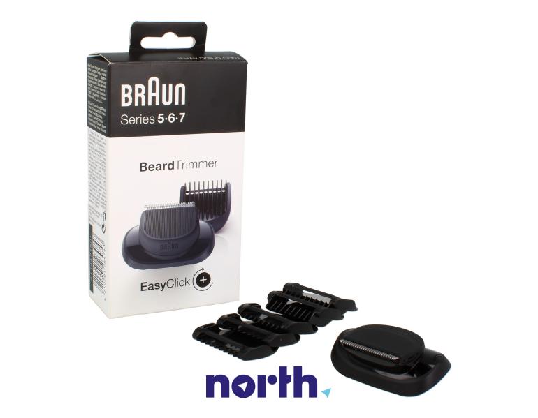 Głowica tnąca + nasadki grzebieniowe do golarki do Braun 70-S1000S,2