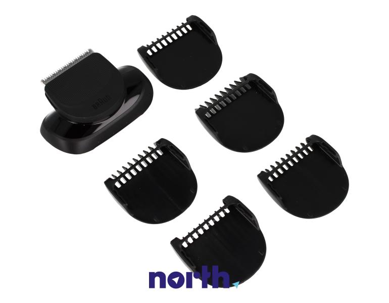 Głowica tnąca + nasadki grzebieniowe do golarki do Braun 70-S1000S,3