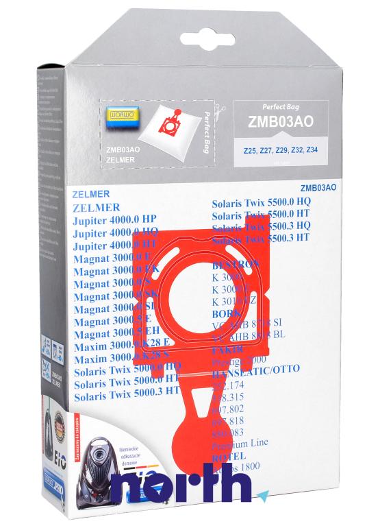Worki do odkurzacza do Zelmer 3000.0E-WP,1