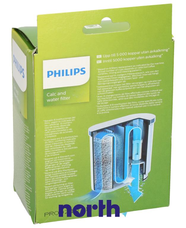 Filtr wody antywapienny AquaClean do ekspresu do kawy Philips EP5443/90,2