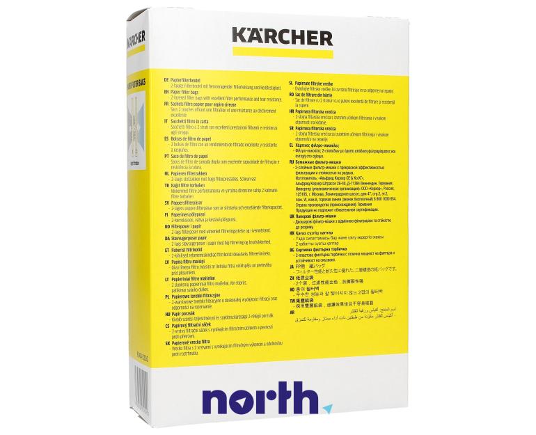 Worki papierowe do odkurzacza do Karcher WD 2.200,1
