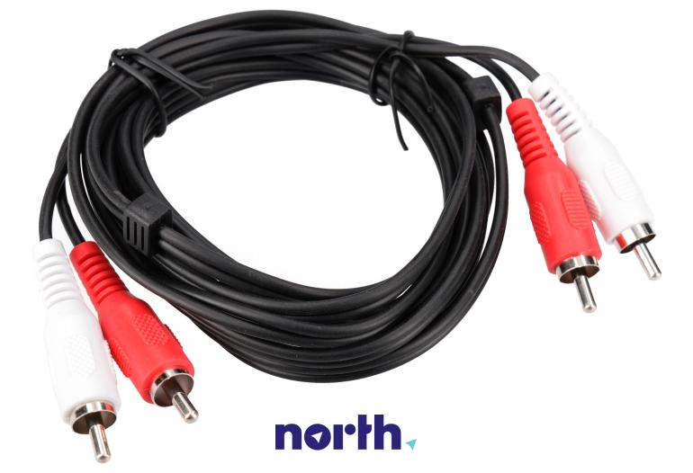 Kabel CINCH z podwójnym wtykiem do Technics SL-1210,0