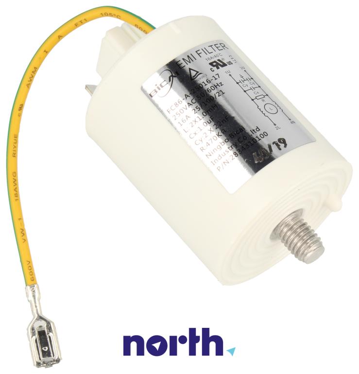 Filtr przeciwzakłóceniowy do pralki Beko WMB 71443 PL PTLMA,0