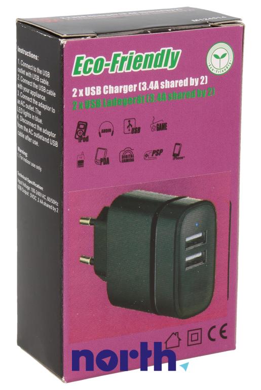 Ładowarka sieciowa USB x2 (bez kabla) do golarki Philips SP9861/13,0