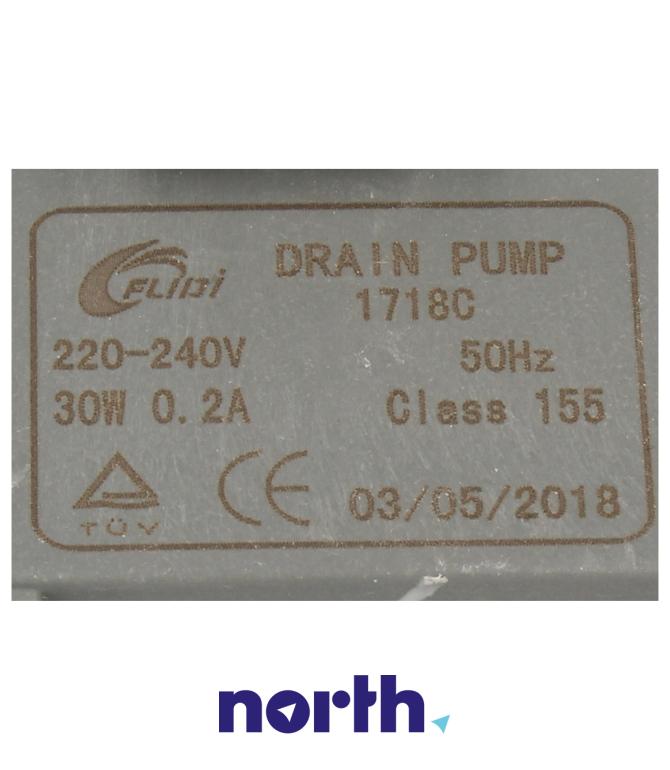 Pompa odpływowa do zmywarki do Samsung DW60M6050BB/EE,3