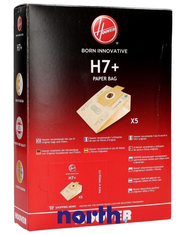 Worki papierowe do odkurzacza do Hoover HF18RXL 011,1