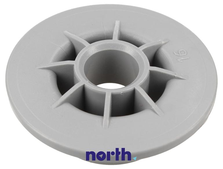 Rolka dolnego kosza do zmywarki do Indesit DIFP28T9AEU,0