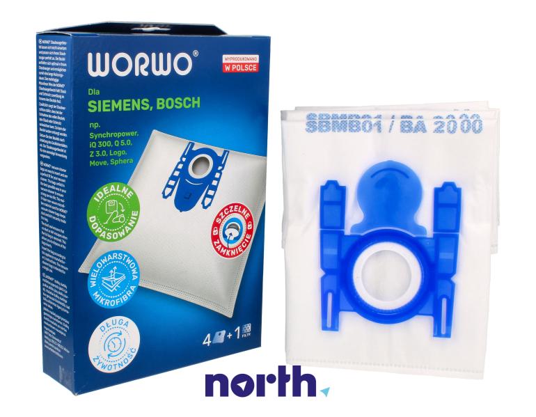 Worki do odkurzacza do Siemens VS08G2510/03,0